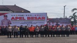 Kapolda Sumsel Pimpin Apel Besar Sabuk Kamtibmas di OKI, Target Zero Karhutla 2026