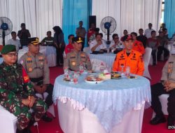 Sinergitas TNI-Polri, Dandim 0402/OKI Hadiri Apel Besar Sabuk Kamtibmas, Bhabinkamtibmas Dan Siaga Karhutla