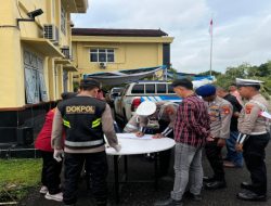 Bidpropam Polda Sumsel Periksa Personel Polres OKI, Cek Kelengkapan hingga Tes Urine