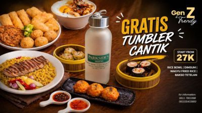 Parkside’s Hotel Palembang Hadirkan Promo “Gen Z & Trendy” dengan Menu Kekinian Harga Ramah Kantong