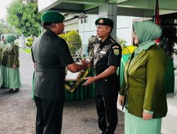 Serah Terima Jabatan Dandenzibang 1/II Palembang, Letkol Czi Saiful Anwar Ucap Terima Kasih Amanah Yang Diberikan