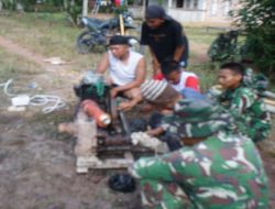 Satgas TMMD Kodim 0402/OKI Sukses Realisasikan Sumur Bor, Atasi Krisis Air