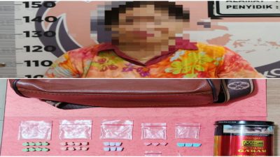 Komitmen Berantas Narkoba, Satresnarkoba Polres OKI Tangkap Pengedar di Desa Tulung Selapan Timur