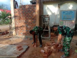 Demi Kenyamanan Warga, Satgas TMMD Kodim 0402/OKI Fokus Kerjakan MCK