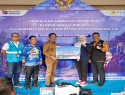 PLN Alirkan Listrik 24 Jam ke Dusun Terpencil di Cengal, OKI