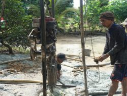 Masuki Tahap Lanjutan, Satgas TMMD Kodim 0402/OKI Mulai Pengerjaan Sumur Bor ke-4