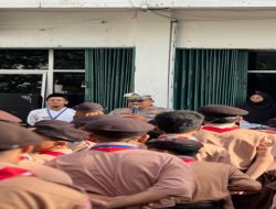 Satlantas Polres OKI Gelar Edukasi Keselamatan Lalu Lintas di SMP IT Bina Insani Kayuagung
