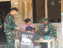 Satgas TMMD Ke-128 Hadir, Layanan Kesehatan Menyentuh Hingga ke Pintu Warga