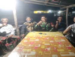 Peran Aktif Babinsa 402-12/Pemulutan Melaksanaakan Patroli Malam Wujudkan Lingkungan Aman Dan Tertib