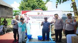 Kapolres OKI Resmikan Sumur Bor di Kayuagung, Bisa Airi Kebun Jagung Warga