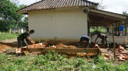 TMMD Ke-128 Kodim 0402/OKI, Pembangunan MCK di Pematang Sukatani Dikebut Demi Kesejahteraan Warga