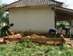 TMMD Ke-128 Kodim 0402/OKI, Pembangunan MCK di Pematang Sukatani Dikebut Demi Kesejahteraan Warga