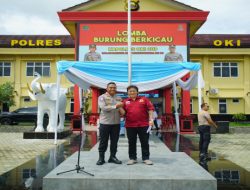 Sambut Hari Bhayangkara ke-80, Polres OKI Gelar Event Burung Berkicau Kapolres OKI Cup