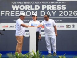 Peringatan Hari Kebebasan Pers Dunia 2026 Semarak bersama Awak Media dan Masyarakat.