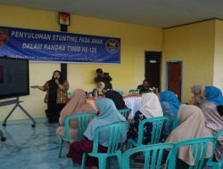 Satgas TMMD Kodim 0402/OKI Gelar Penyuluhan Stunting, Wujudkan Anak Sehat dan Cerdas