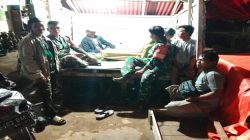 Keamanan Desa Nusakarta Jadi Prioritas dalam Patroli Siskamling Teritorial Koramil 402-14/Air Sugihan