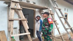 Wadansatgas TMMD Ke-128 Kodim 0402/OKI Turun Langsung Pastikan Progres Pekerjaan Tepat Waktu