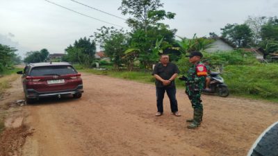 Wadansatgas TMMD Ke-128 Kodim 0402/OKI Juga Cek Jalur Menuju Lokasi TMMD