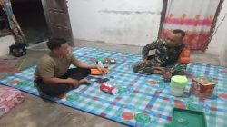 Babinsa Koramil 402-02/Pedamaran Gencarkan Patroli Siskamling, Wujudkan Desa Sumber Hidup Aman dan Siaga Bencana