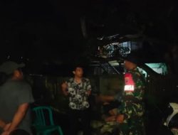 Rumah Terasa Aman Babinsa Muara Kuang Intensifkan Patroli Siskamling, Sisir Pemukiman