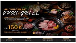 OPA Hotel Palembang Hadirkan Promo All You Can Eat Suki & Grill Mulai IDR 150K/Pax