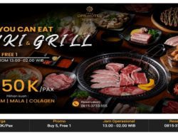 OPA Hotel Palembang Hadirkan Promo All You Can Eat Suki & Grill Mulai IDR 150K/Pax
