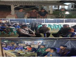 Sinergi TNI-Rakyat, Babinsa Koramil 402-10/Kayuagung Gelar Patroli Siskamling Ciptakan Rasa Aman