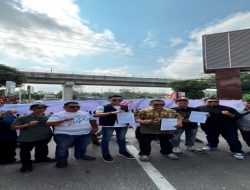 Gelar Aksi Unjuk Rasa Di Kejati Sumsel, HAMASS Tuntut Kasus Perbankan Di Usut Tuntas