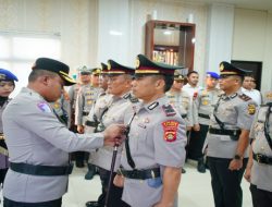 Sertijab Sejumlah Perwira di Polres OKI, Rotasi Jabatan Perkuat Pelayanan Kepolisian