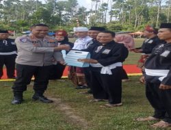 Hadiri Apel Pendadaran PSHT Dipimpin Wakil Bupati OKI, Kapolres Ajak Peserta Jaga Kamtibmas