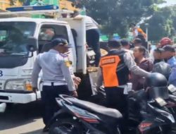 Parkir Liar di Razia 20 Kendaraan Terjaring di Jatinegara