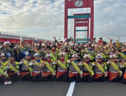 POCIL Polres OKI Tampil Memukau pada Peresmian Car Free Day Kota Palembang
