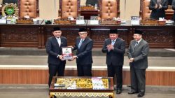 DPRD Sumsel Gelar Rapat Paripurna XXXVI,Terima LHP BPK-RI Atas LKPD TA 2025