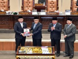 DPRD Sumsel Gelar Rapat Paripurna XXXVI,Terima LHP BPK-RI Atas LKPD TA 2025