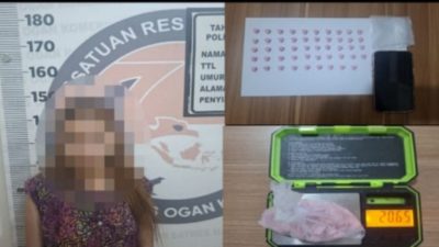 Satresnarkoba Polres OKI Ungkap Peredaran Ekstasi di Desa Petaling, Pelaku Berusia 19 Tahun
