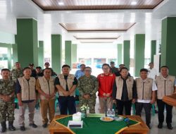 Kodim 0402/OKI Teguhkan Komitmen Cegah Karhutla Lewat Penanda Tanganan Pakta Integritas