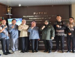 Kunker Pimpinan dan Anggota Komisi I DPRD Sumsel ke Kantor Kecamatan Kelekar Muara Enim