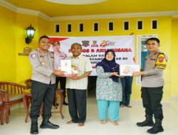 Hari Bhayangkara ke-80, Polres OKI Kunjungi Warakawuri dan Purnawirawan Polri