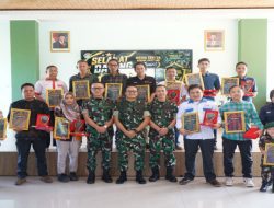 Kodim 0402/OKI Gelar TMMD Award, Beri Penghargaan Kepada Insan Pers