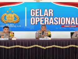 Polres OKI Evaluasi Kinerja Lewat Gelar Operasional , Perkuat Strategi Pelayanan dan Kamtibmas