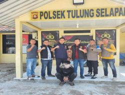Polsek Tulung Selapan Ungkap Pencurian Sarang Walet, Pelaku Ditangkap Saat Hendak Menyeberang ke Bangka