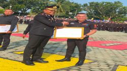 Di HUT Bhayangka Ke-80 Forjubes Terima Penghargaan Dari Kapolres OKI