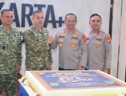 SinergiTanpa Batas Pangdam Jaya Memberi Ucapan Selamat Hari Bhayangkara ke-80