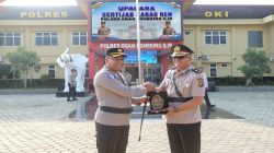 Sertijab Kabag Ren Polres OKI, Kompol Yusuf Solehat Gantikan Kompol Novan Dwi Putra