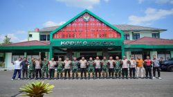 Kapolres OKI AKBP Eko Rubiyanto Silahturahmi ke Kodim 0402/OKI, Perkuat Sinergitas TNI-Polri