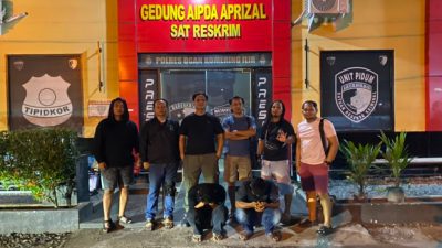 Viral di Media Sosial, Polres OKI Amankan Dua Terduga Pelaku Pungli di SPBU Celikah