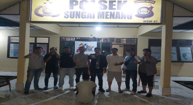 Tegaskan Keamanan Wilayah, Polda Sumsel Tangkap Tersangka Curas di Sungai Menang
