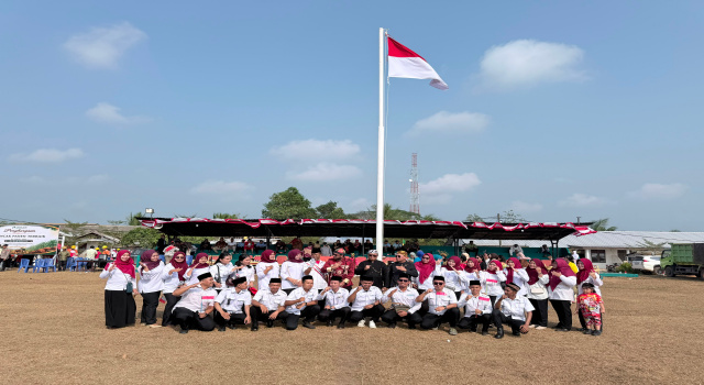 Meriah dan Khidmat, PT Prime Agri Resources Gelar Upacara HUT RI ke-81 di Kebun Belida