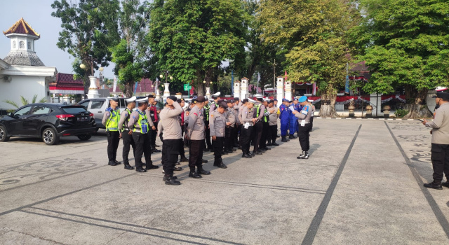 Lomba Bidar Semarakkan HUT RI ke-81, Polres OKI Pastikan Keamanan