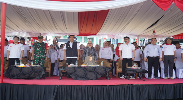 Kasdim 0402/OKI Hadiri Lomba Bidar dan Permainan Tradisional Meriahkan HUT RI ke-81 di OKI